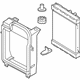 BMW 17117645690 Supplementary Coolant Radiator, Left