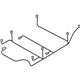 BMW 61126905846 Audio Wiring Harness Hifi