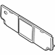 BMW 51478204080 Trim Panel, Trunk Partition