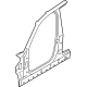 BMW 41007955059 COLUMN A WITH LEFT ROCKER PA
