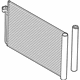 BMW 64509122827 Condenser Air Conditioning With Drier