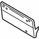 BMW 51117163150 Cover, Registration Plate