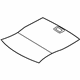 BMW 51476953753 Removable Panel For Luggage Compartment