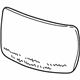 BMW 51168240904 Mirror Glass, Heated, Convex, Right