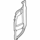 BMW 41007378675 Shaped Part, A-Pillar, Outer Left