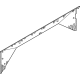 BMW 65509843972 TRIM LINKAGE FOR PADI