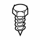 BMW 07143421225 Hex Head Screw With Washer