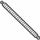 BMW 51247357109 Tension Spring