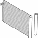 BMW 64536805452 Condenser, Air Conditioning