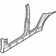 BMW 41218262653 Column B With Left Rocker Panel