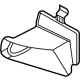 BMW 51745A32057 AIR DUCT, EXTERIOR RADIATOR