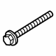 BMW 07129907282 Hexagon Collar Screw