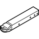 BMW 51117302521 Deformation Element, Front Bottom Left