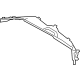 BMW 51717424939 FIREWALL, UPPER SECTION, CEN