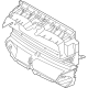 BMW 51748074611 AIR DUCT, RADIATOR