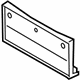 BMW 51118049291 Licence Plate Base