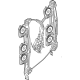 BMW 51354876379 WINDOW LIFTER WITHOUT MOTOR