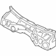 BMW 51487221966 Sound Insulating., Splash Wall, Upper Part