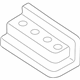 BMW 51138236878 Lens For Registration Plate Illumination