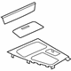 BMW 51169273617 Set, Decorative Trims,Varieg.Poplar Wood